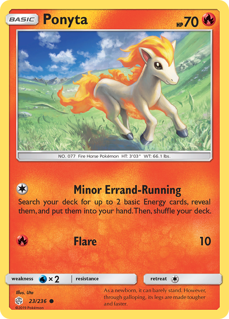 Ponyta (23/236) [Sun & Moon: Cosmic Eclipse] | Exor Games Dartmouth