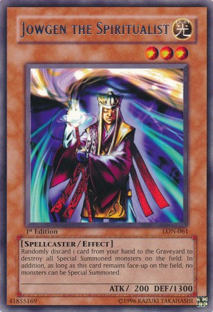 Jowgen the Spiritualist [LON-061] Rare | Exor Games Dartmouth