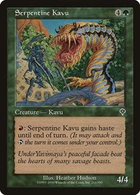 Serpentine Kavu [Invasion] | Exor Games Dartmouth