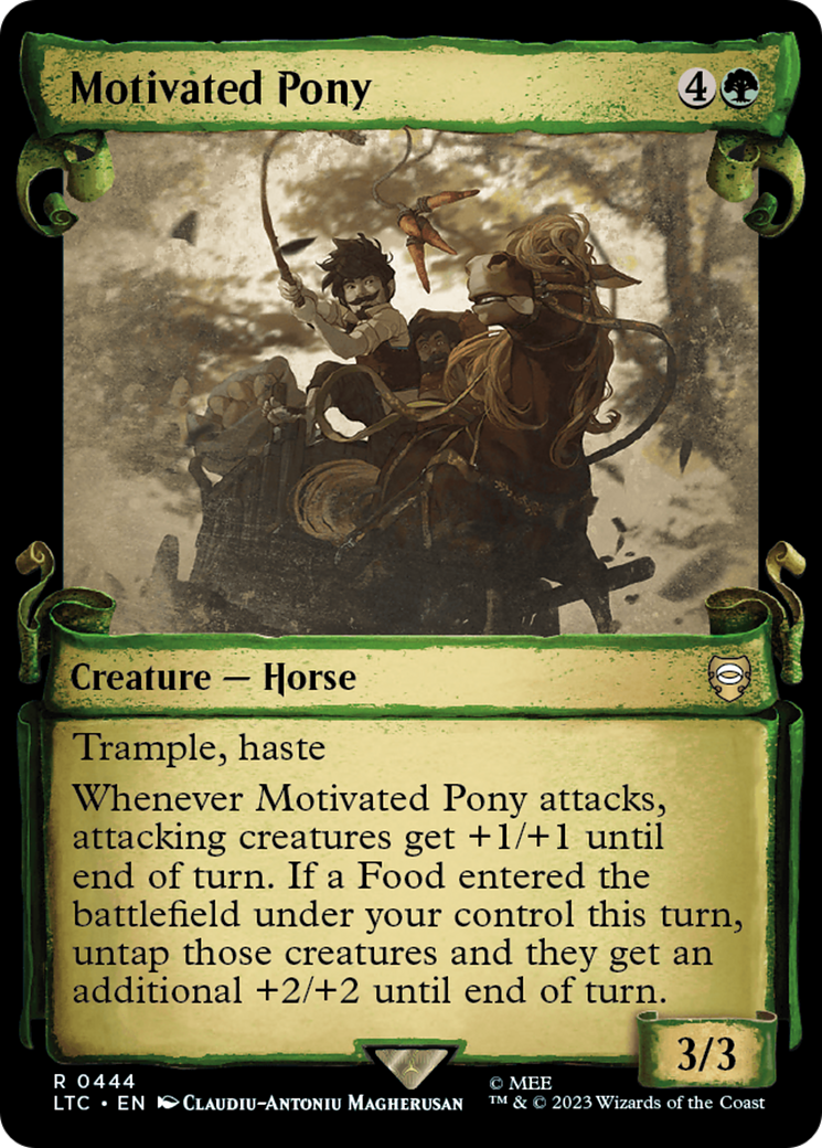 Motivated Pony [The Lord of the Rings: Tales of Middle-Earth Commander Showcase Scrolls] | Exor Games Dartmouth