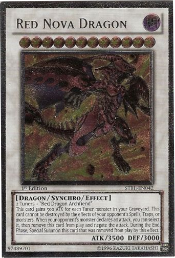 Red Nova Dragon [STBL-EN042] Ultimate Rare | Exor Games Dartmouth