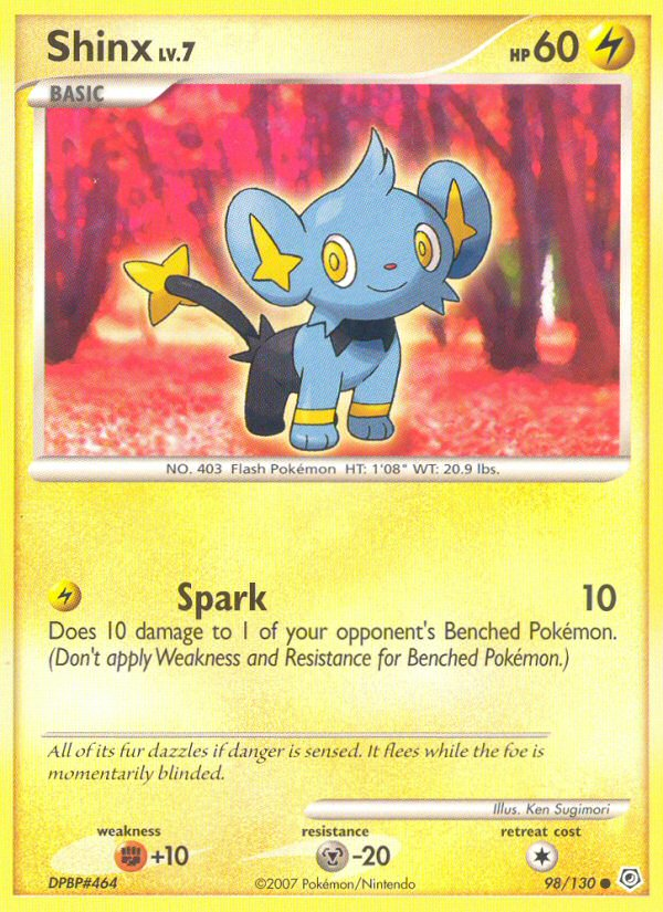 Shinx (98/130) [Diamond & Pearl: Base Set] | Exor Games Dartmouth