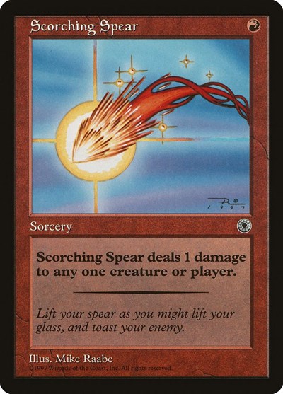 Scorching Spear [Portal] | Exor Games Dartmouth