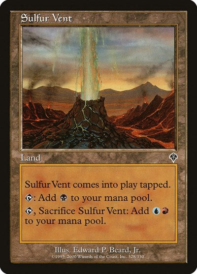 Sulfur Vent [Invasion] | Exor Games Dartmouth