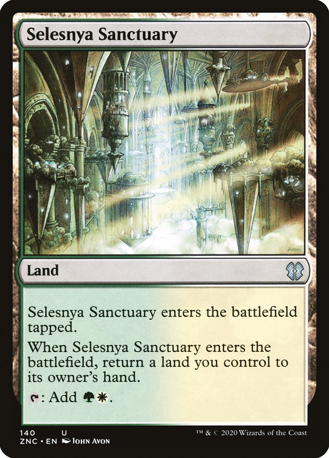 Selesnya Sanctuary [Zendikar Rising Commander] | Exor Games Dartmouth