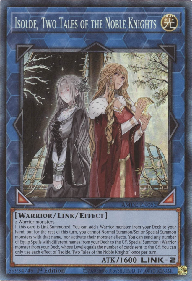 Isolde, Two Tales of the Noble Knights [AMDE-EN052] Collector's Rare | Exor Games Dartmouth