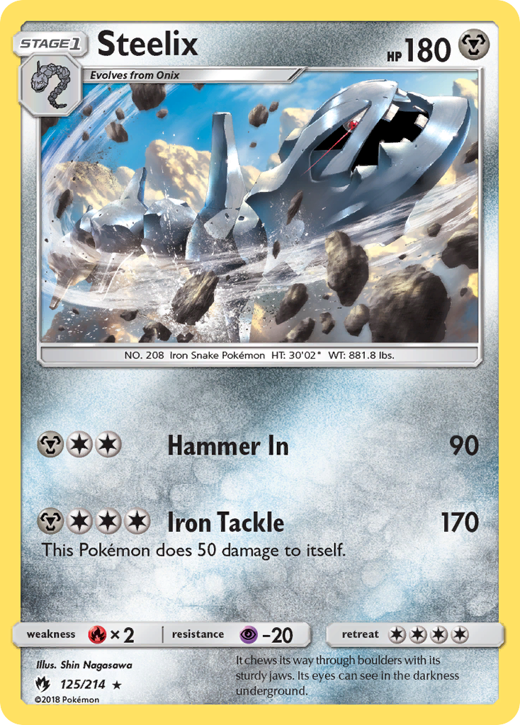 Steelix (125/214) [Sun & Moon: Lost Thunder] | Exor Games Dartmouth