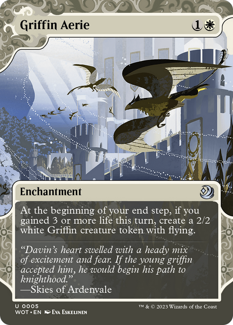 Griffin Aerie [Wilds of Eldraine: Enchanting Tales] | Exor Games Dartmouth