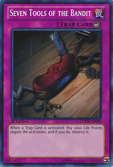 Seven Tools of the Bandit [LCYW-EN089] Secret Rare | Exor Games Dartmouth