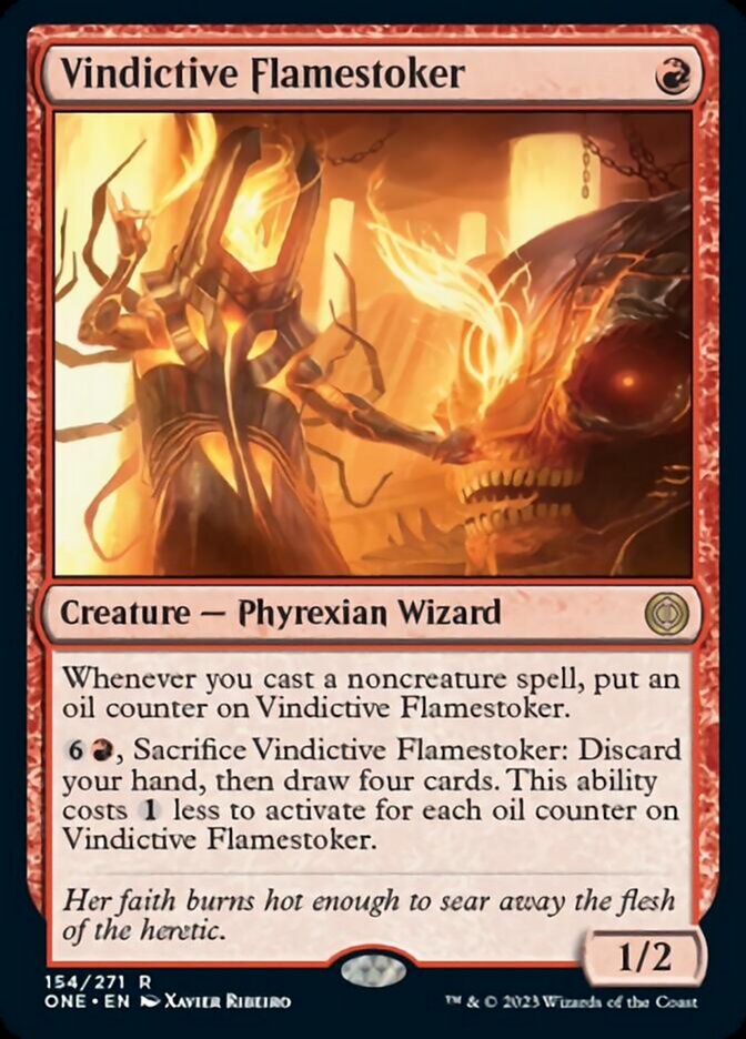 Vindictive Flamestoker [Phyrexia: All Will Be One] | Exor Games Dartmouth