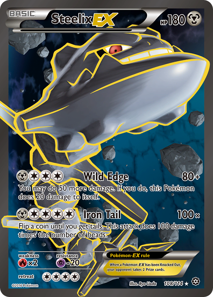 Steelix EX (108/114) [XY: Steam Siege] | Exor Games Dartmouth