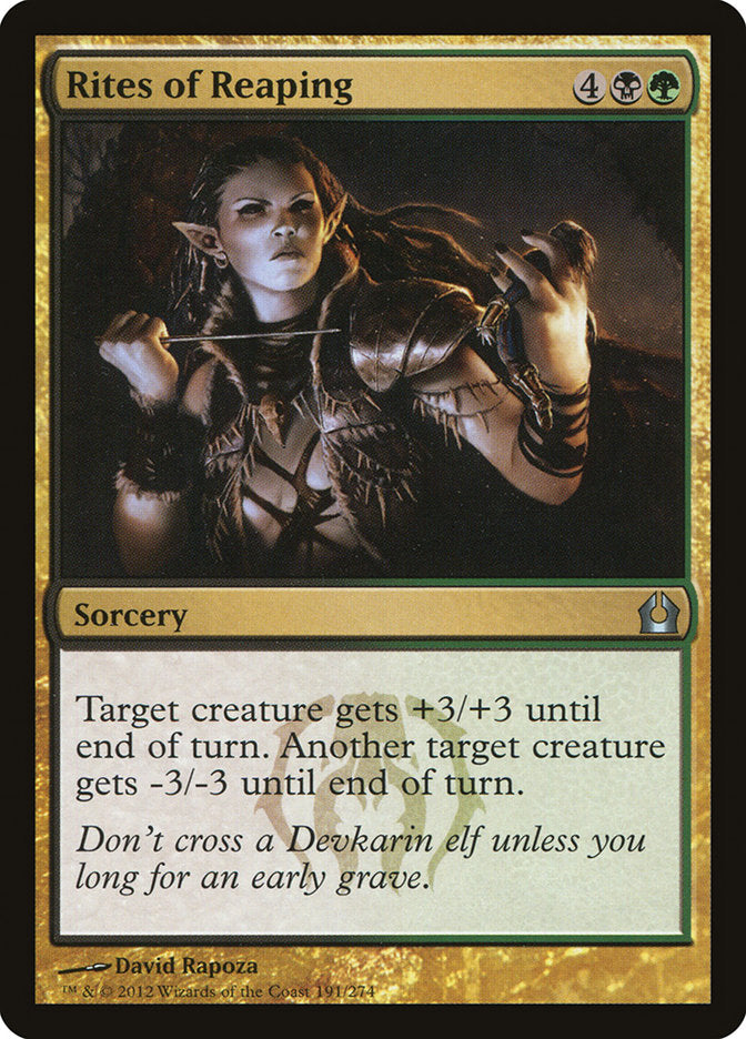 Rites of Reaping [Return to Ravnica] | Exor Games Dartmouth