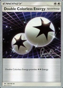 Double Colorless Energy (136/149) (Infinite Force - Diego Cassiraga) [World Championships 2017] | Exor Games Dartmouth