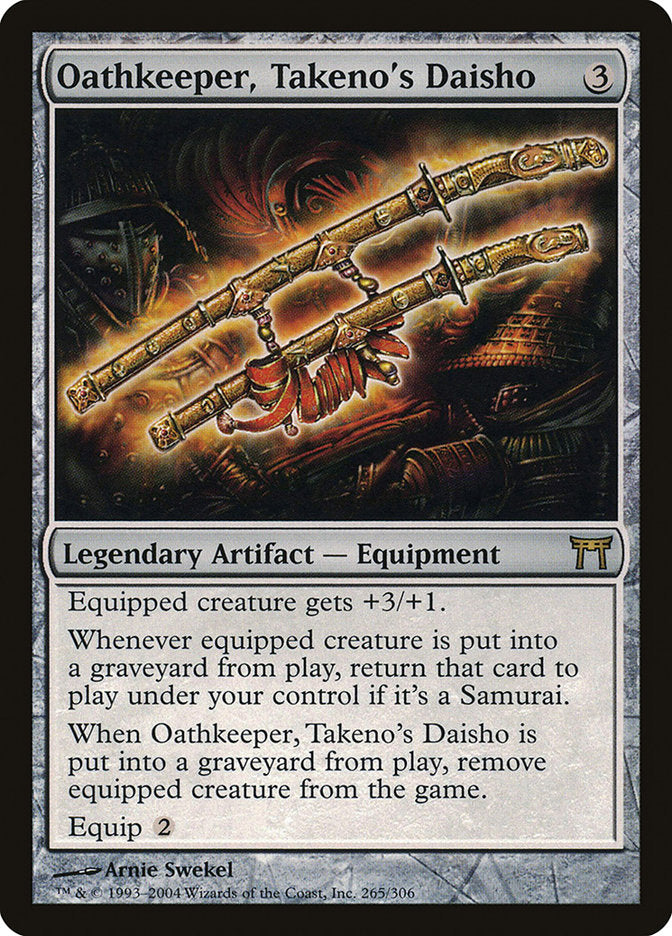 Oathkeeper, Takeno's Daisho [Champions of Kamigawa] | Exor Games Dartmouth