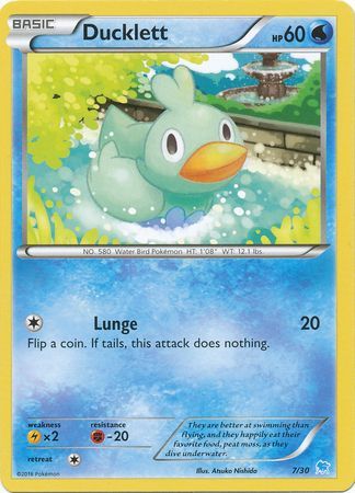 Ducklett (7/30) [XY: Trainer Kit 3 - Suicune] | Exor Games Dartmouth