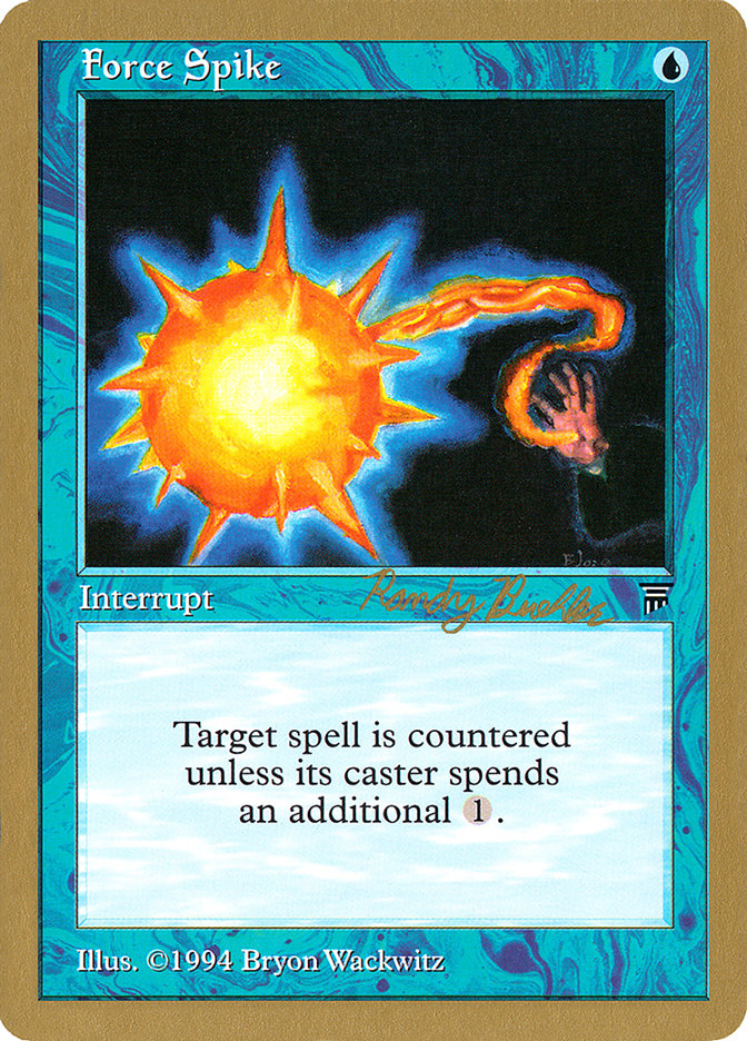 Force Spike (Randy Buehler) [World Championship Decks 1998] | Exor Games Dartmouth
