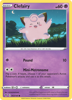 Clefairy (063/185) [Sword & Shield: Vivid Voltage] | Exor Games Dartmouth