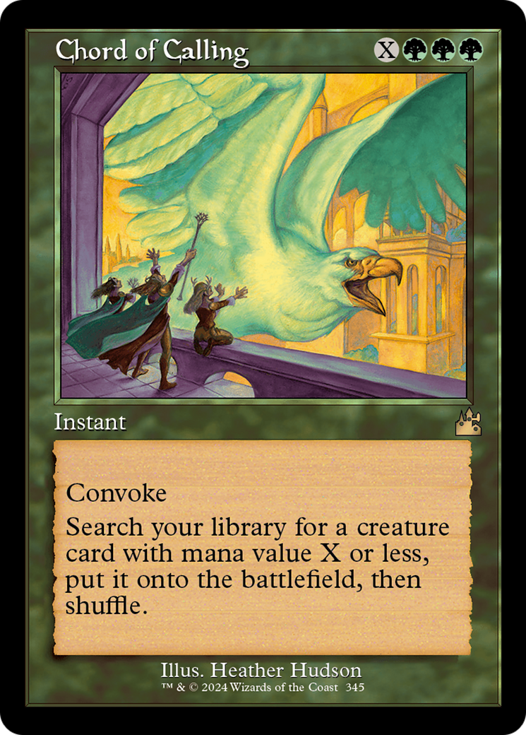 Chord of Calling (Retro Frame) [Ravnica Remastered] | Exor Games Dartmouth