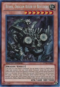 Redox, Dragon Ruler of Boulders [CT10-EN003] Secret Rare | Exor Games Dartmouth