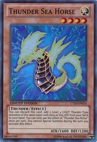 Thunder Sea Horse [CT10-EN016] Super Rare | Exor Games Dartmouth