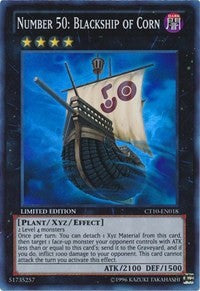 Number 50: Blackship of Corn [CT10-EN018] Super Rare | Exor Games Dartmouth