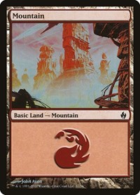 Mountain [Premium Deck Series: Fire and Lightning] | Exor Games Dartmouth