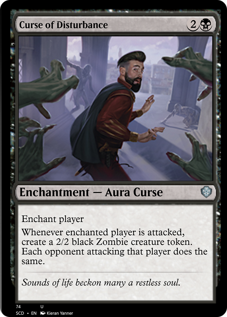 Curse of Disturbance [Starter Commander Decks] | Exor Games Dartmouth