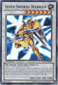 Seven Swords Warrior [SP13-EN048] Common | Exor Games Dartmouth