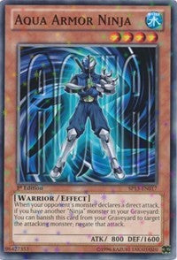 Aqua Armor Ninja [SP13-EN017] Starfoil Rare | Exor Games Dartmouth