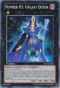 Number 83: Galaxy Queen [SP13-EN028] Starfoil Rare | Exor Games Dartmouth