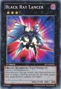 Black Ray Lancer [SP13-EN029] Starfoil Rare | Exor Games Dartmouth