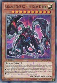 Arcana Force EX - The Dark Ruler [SP13-EN043] Starfoil Rare | Exor Games Dartmouth