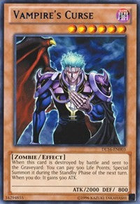 Vampire's Curse (Blue) [DL16-EN003] Rare | Exor Games Dartmouth