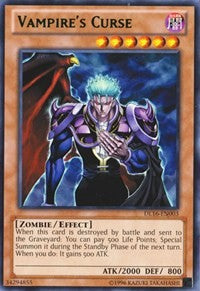 Vampire's Curse (Green) [DL16-EN003] Rare | Exor Games Dartmouth