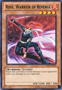 Rose, Warrior of Revenge (Green) [DL16-EN005] Rare | Exor Games Dartmouth