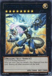 Thunder End Dragon (Blue) [DL16-EN012] Rare | Exor Games Dartmouth