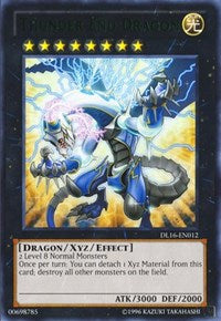 Thunder End Dragon (Green) [DL16-EN012] Rare | Exor Games Dartmouth