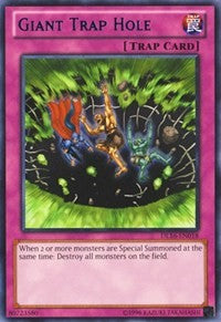 Giant Trap Hole (Blue) [DL16-EN017] Rare | Exor Games Dartmouth