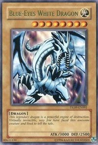 Blue-Eyes White Dragon (Green) [DL09-EN001] Rare | Exor Games Dartmouth