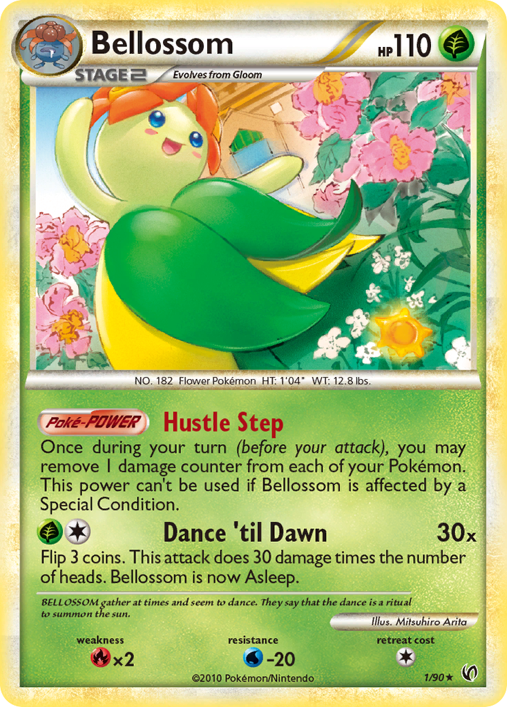 Bellossom (1/90) [HeartGold & SoulSilver: Undaunted] | Exor Games Dartmouth