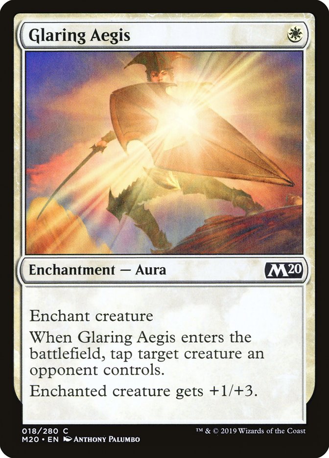 Glaring Aegis [Core Set 2020] | Exor Games Dartmouth