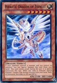 Hieratic Dragon of Tefnuit [AP01-EN008] Super Rare | Exor Games Dartmouth