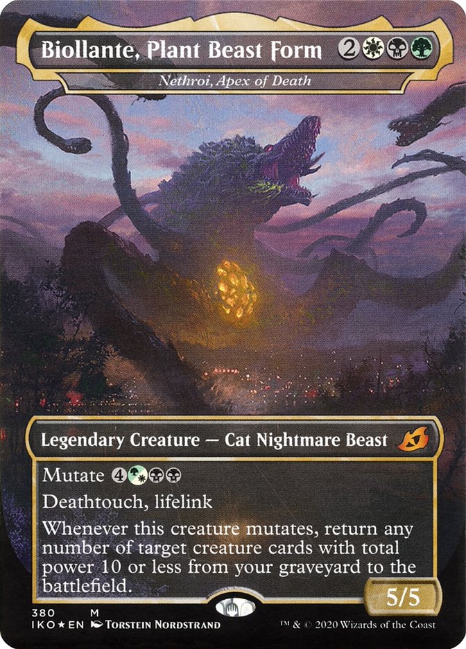 Nethroi, Apex of Death - Biollante, Plant Beast Form (Godzilla Series) [Ikoria: Lair of Behemoths] | Exor Games Dartmouth