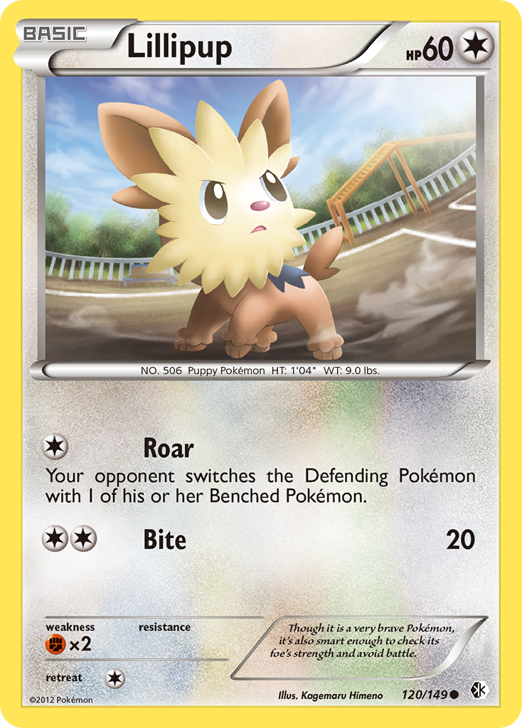 Lillipup (120/149) [Black & White: Boundaries Crossed] | Exor Games Dartmouth