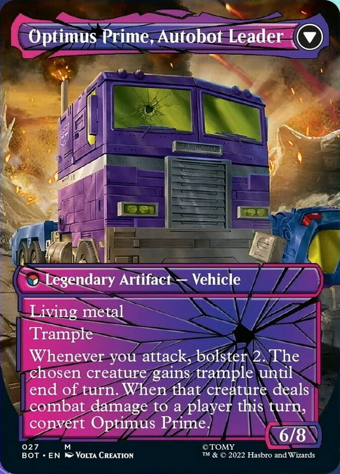 Optimus Prime, Hero // Optimus Prime, Autobot Leader (Shattered Glass) [Universes Beyond: Transformers] | Exor Games Dartmouth