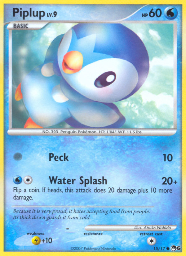 Piplup (15/17) [POP Series 6] | Exor Games Dartmouth