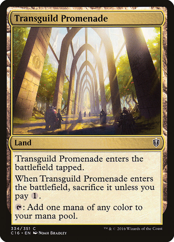 Transguild Promenade [Commander 2016] | Exor Games Dartmouth