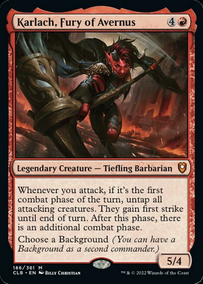 Karlach, Fury of Avernus [Commander Legends: Battle for Baldur's Gate] | Exor Games Dartmouth