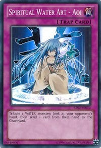 Spiritual Water Art - Aoi [AP02-EN012] Super Rare | Exor Games Dartmouth