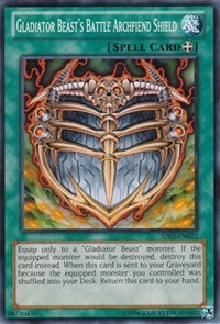 Gladiator Beast's Battle Archfiend Shield [AP03-EN022] Common | Exor Games Dartmouth